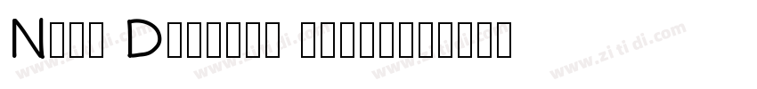 Next Display regular字体转换